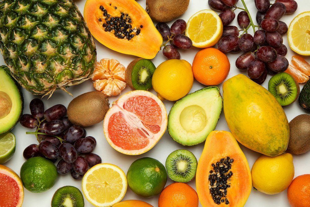 Fresh tropical fruit